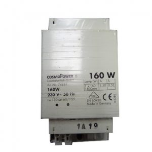 Sunbed ballast 160 watt square